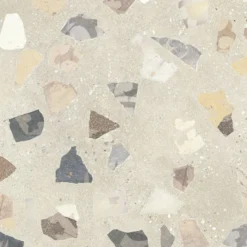 Lattialaatta Pukkila Retro Terrazzo, 60x60cm, matta, lasittamaton, R10B, rektifioitu