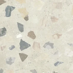 Lattialaatta Pukkila Retro Terrazzo, 60x60cm, matta, lasittamaton, R10B, rektifioitu
