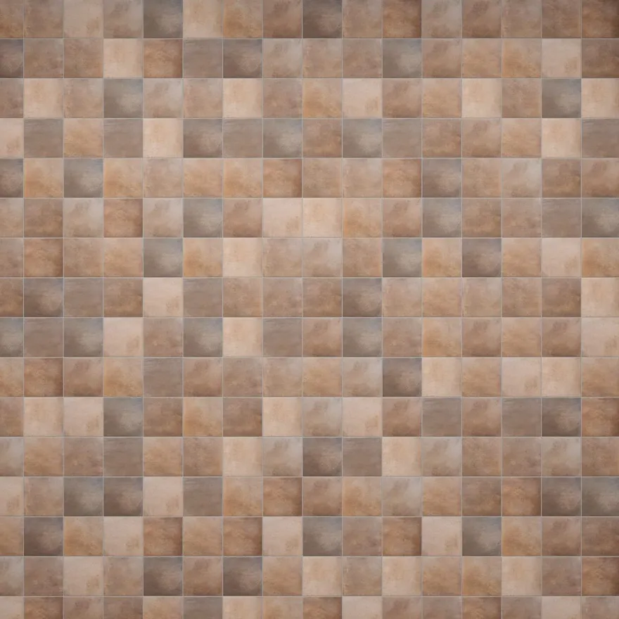 Lattialaatta Pukkila Rustico, 15x15cm, lasitettu porcelanato, laineileva, matta, kaliberiluokiteltu