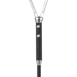 Lattiavalaisin Aneta Lighting Hero 130cm kaksiosainen LED 3000K musta/kromi