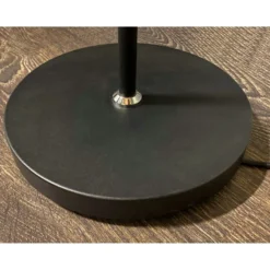 Lattiavalaisin Aneta Lighting Hero 130cm kaksiosainen LED 3000K musta/kromi