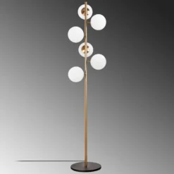 Lattiavalaisin Linento Lighting Fazli, 163cm, 6-osainen, eri värejä