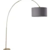 Lattiavalaisin Linento Lighting Coronita, 155cm, harmaa