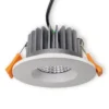 LED-alasvalo Ensto Velox, ALS90WRD/3K, 9W/830, Ø90x47mm, IP44, valkoinen