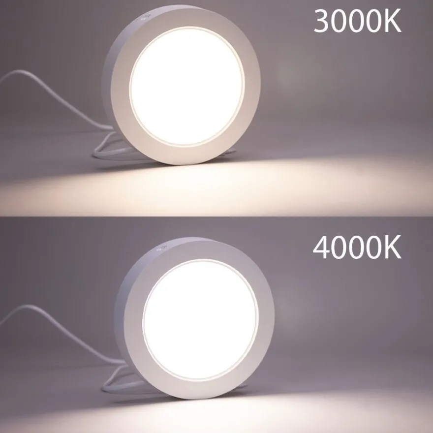 LED-alasvalo FTLIGHT Koala, 24W, 1900lm, 3000K/4000K, IP43/IP20, himmennettävä
