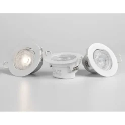 LED-alasvalosarja Llitt Sara, 3-osainen, valkoinen