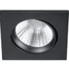 LED-alasvalo Trio Pamir, 85x54x85mm, IP23, mattamusta