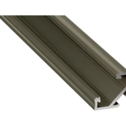 LED-asennusprofiili Lumines Kulma C, 23.3x11,8x2020mm, eri värejä