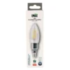 LED-filamenttilamppu Emax Smart Home WIFI, C35/E14, 5.5W, 500lm, CCT 2700-6500K, himmennettävä
