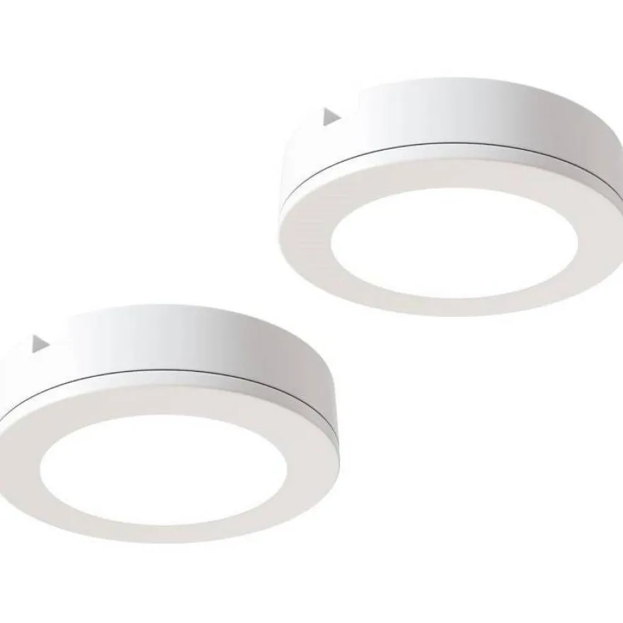LED-kalustevalaisin Limente LED-LENOX, 4000K, 2kpl, eri värejä