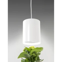 LED-kasvivalaisin Airam Fiora, 10W/840, E27, Ø140x175mm, IP20, valkoinen + LED-lamppu