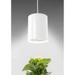 LED-kasvivalaisin Airam Fiora, 10W/840, E27, Ø140x175mm, IP20, valkoinen + LED-lamppu