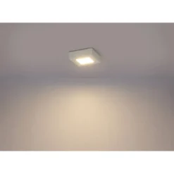 LED-kattospotti Globo Svenja, 12.2x12.2cm, 6W, valkoinen