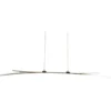 LED-kattovalaisin Aneta Lighting Svala 114, kromi/valkoinen
