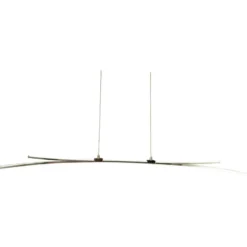LED-kattovalaisin Aneta Lighting Svala 114, kromi/valkoinen