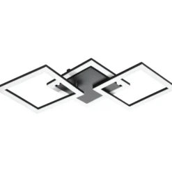 LED-Kattovalaisin Eglo connect.z Paranday-z, 32.4W, 65x31x6cm, musta/valkoinen