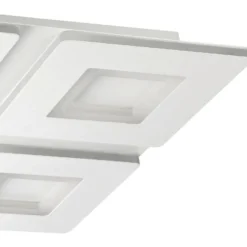 LED-Kattovalaisin Eglo connect.z Padrogiano-z, 4-osainen, 45x45cm, RGBW, valkoinen