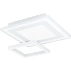 LED-Kattovalaisin Eglo connect.z Savatarila-Z, 45x45cm, 21.6W, RGBW, eri värejä