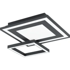 LED-Kattovalaisin Eglo connect.z Savatarila-Z, 45x45cm, 21.6W, RGBW, eri värejä