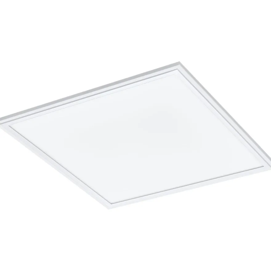 LED-kattovalaisin Eglo Salobrena-A, 450x450mm, valkoinen