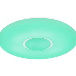 LED-kattovalaisin Globo Sully, 3000-6500K, sateenkaariefekti, valkoinen