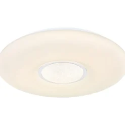 LED-kattovalaisin Globo Sully, 3000-6500K, sateenkaariefekti, valkoinen