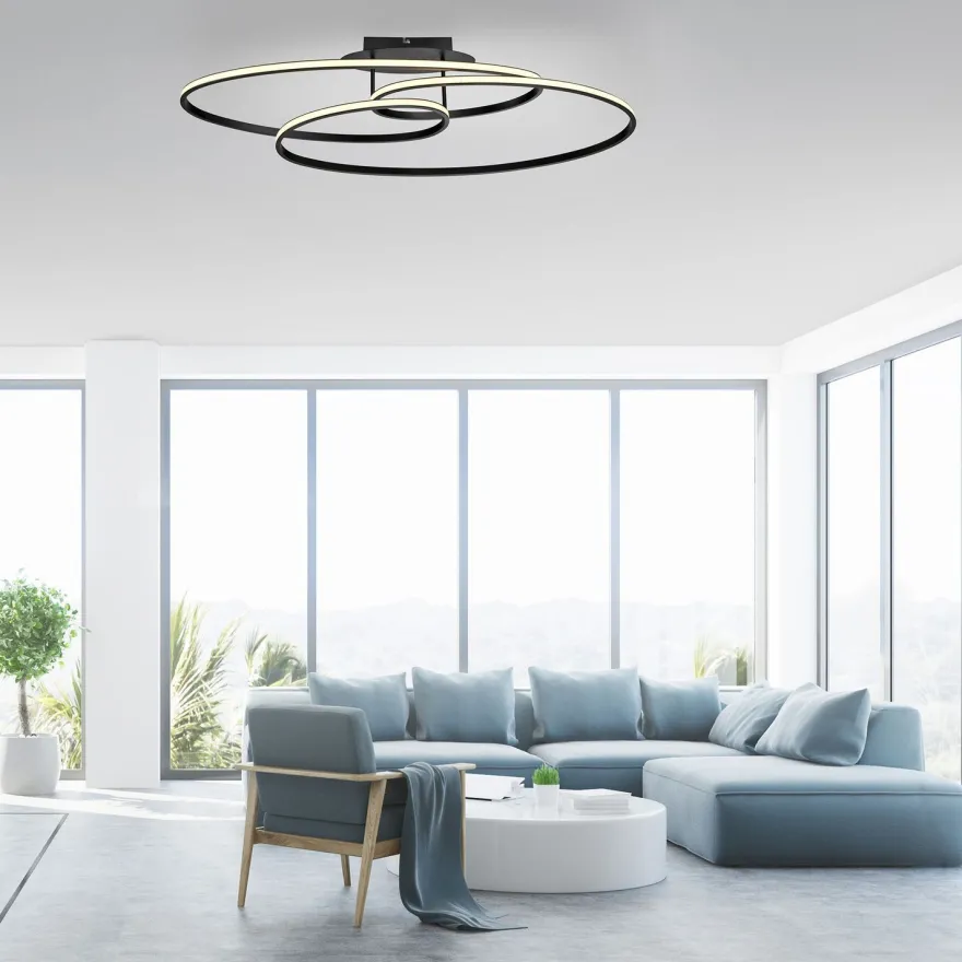 Led-kattovalaisin JustLight Lumaca, 4100lm
