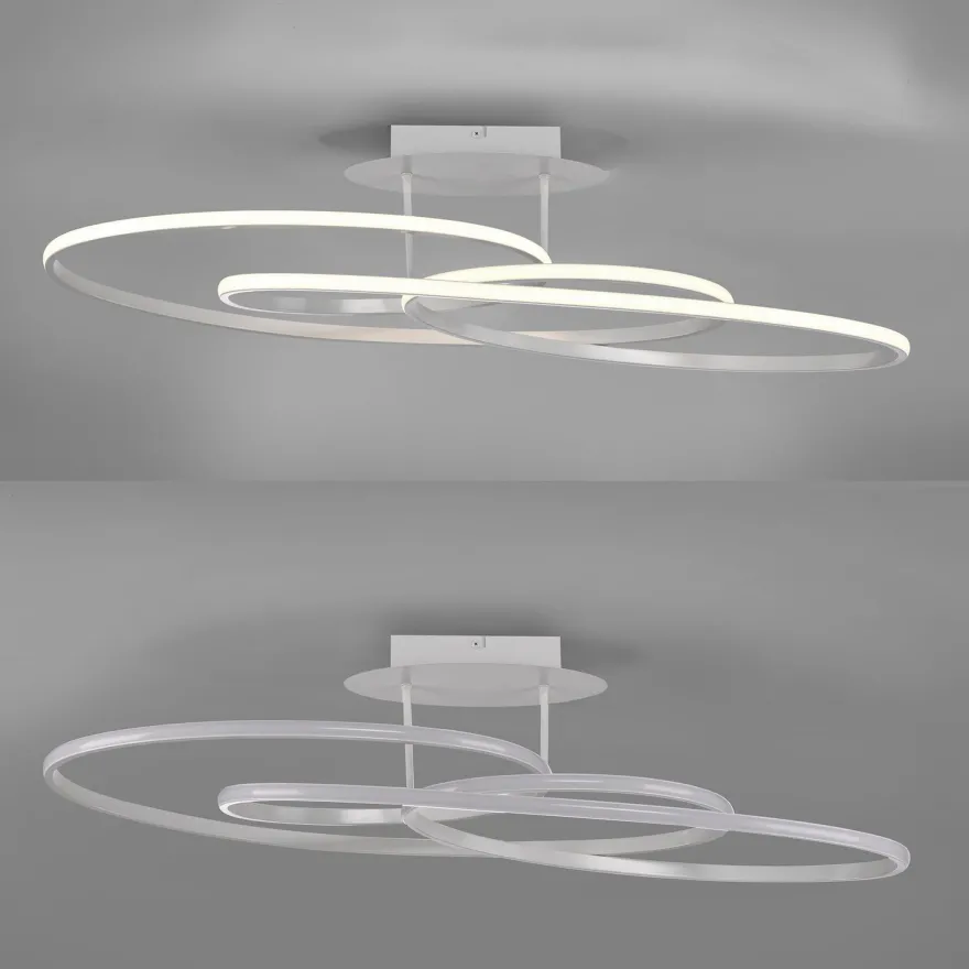 Led-kattovalaisin JustLight Lumaca, 4100lm