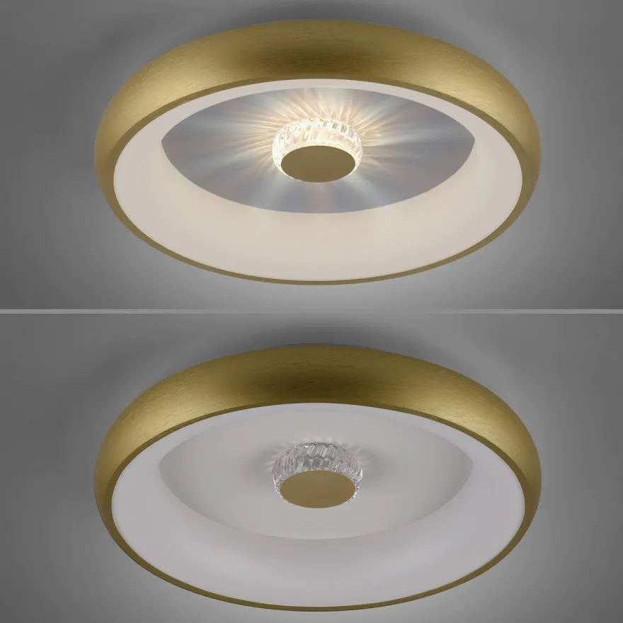 Led-kattovalaisin JustLight Vertigo Led ⌀46.5cm, 1400lm