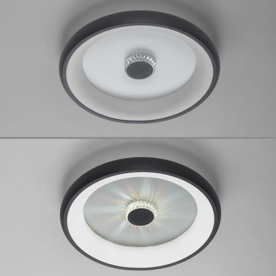 Led-kattovalaisin JustLight Vertigo Led ⌀46.5cm, 1400lm