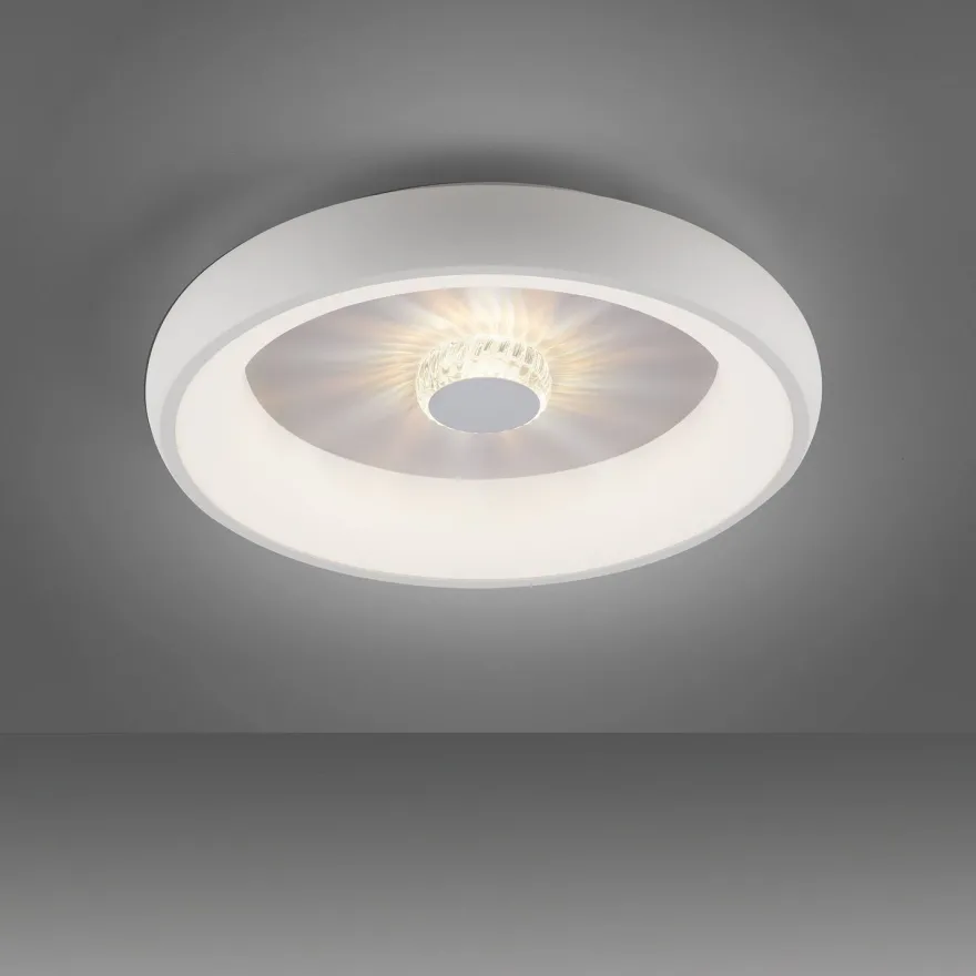 Led-kattovalaisin JustLight Vertigo Led ⌀46.5cm, 1400lm