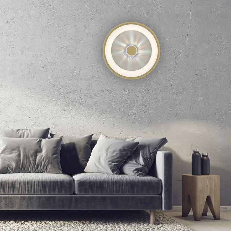 Led-kattovalaisin JustLight Vertigo Led ⌀46.5cm, 1400lm