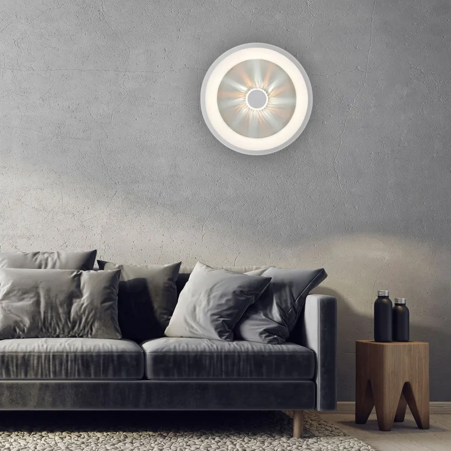 Led-kattovalaisin JustLight Vertigo Led ⌀46.5cm, 1400lm
