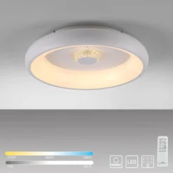 Led-kattovalaisin JustLight Vertigo Led ⌀46.5cm, 1400lm