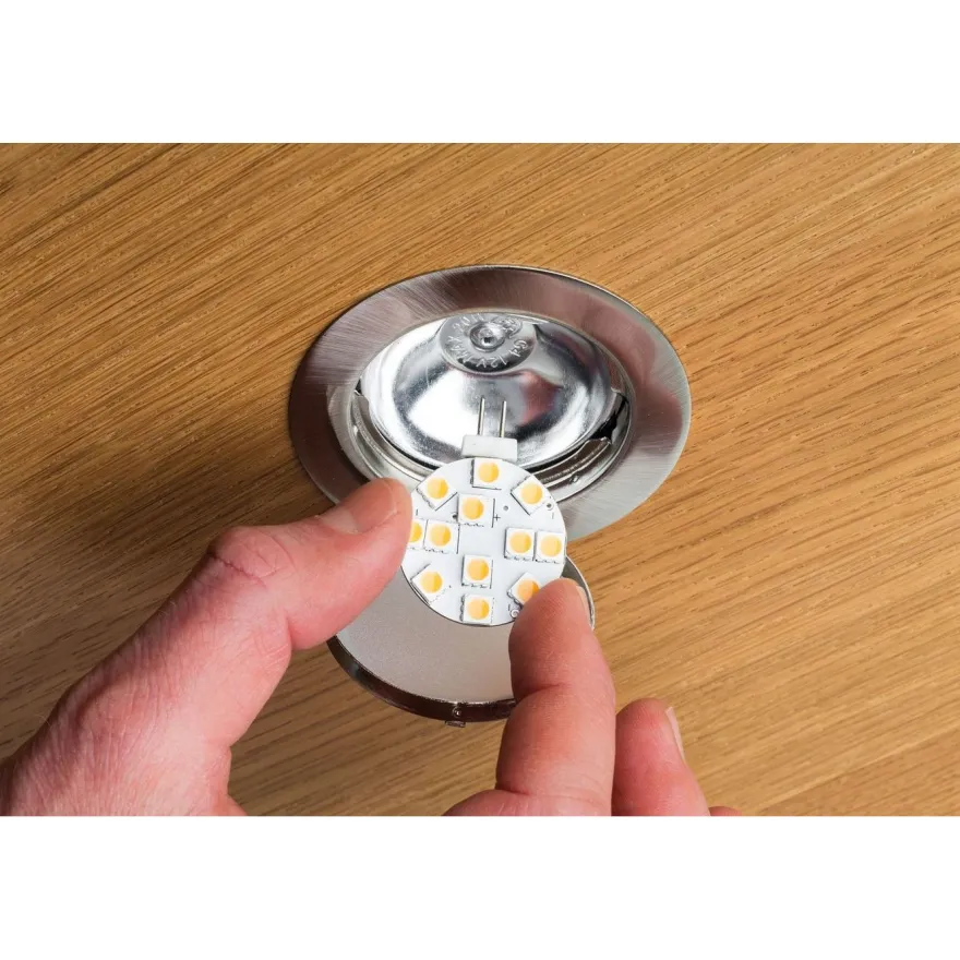 LED-lamppu Paulmann Pin Base, 12V, G4, 270lm, 3.2W, 2700K, valkoinen
