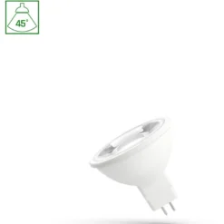 LED-lamppu Spectrum GU5.3 MR16 4W 12V SMD 45° linssillä, eri värilämpötiloja