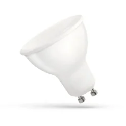 LED-lamppu Spectrum GU10 4W 230V mattalasikupu, eri värilämpötiloja