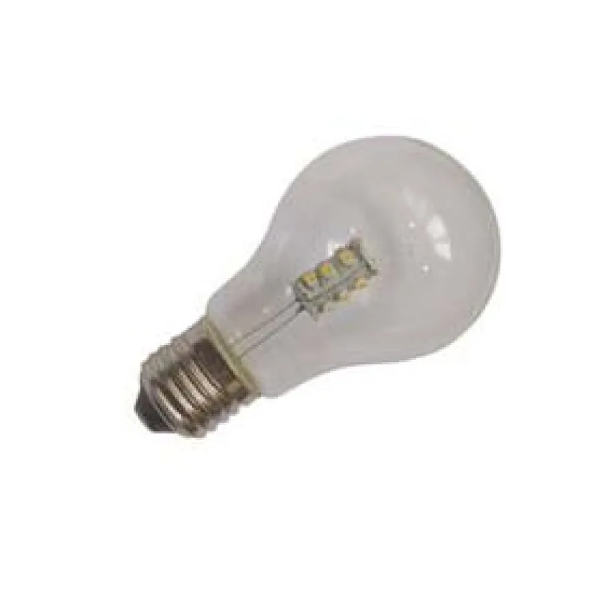 LED-lamppu Sunwind 15SMD, E27, 1W, 12V, ø60mm, 115-125lm, 3000K