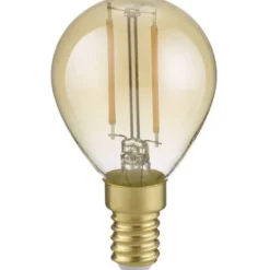 LED-lamppu Trio E14, filament, vakio, 2W, 225lm, 2700K, ruskea