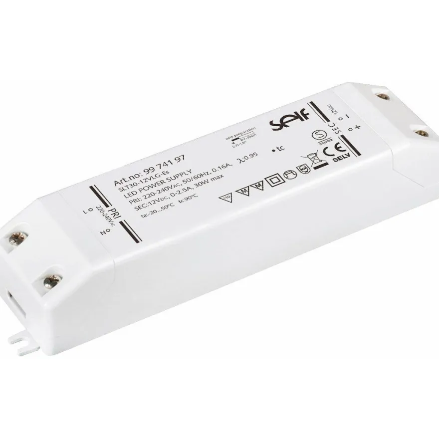 LED-liitäntälaite Malmbergs, 12V DC 30W