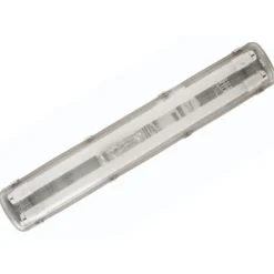 LED-loisteputkivalaisin LED Energie, 2x18W, IP65, 2xLED-putkella, 1266x112x63mm