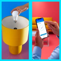 LED-älypolttimo WiZ, Wi-Fi, 2700-6500K, 8W, E27, 2kpl