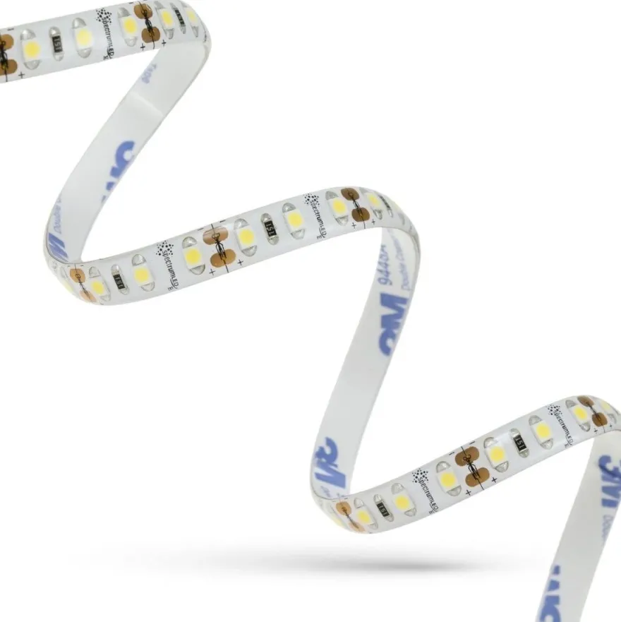LED-nauha Spectrum 40W 3528 120LED 3000K IP44 silikonilla, 5m
