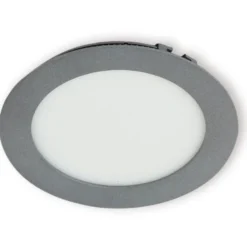 LED-paneeli Ensto Velox ALSD180HPU Ø180x19mm, IP44, 11W 830/840, harmaa