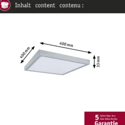 LED-paneeli Paulmann Abia 2 White Select hämäräohjatulla liiketunnistimella 2700-4000K, eri vaihtoehtoja