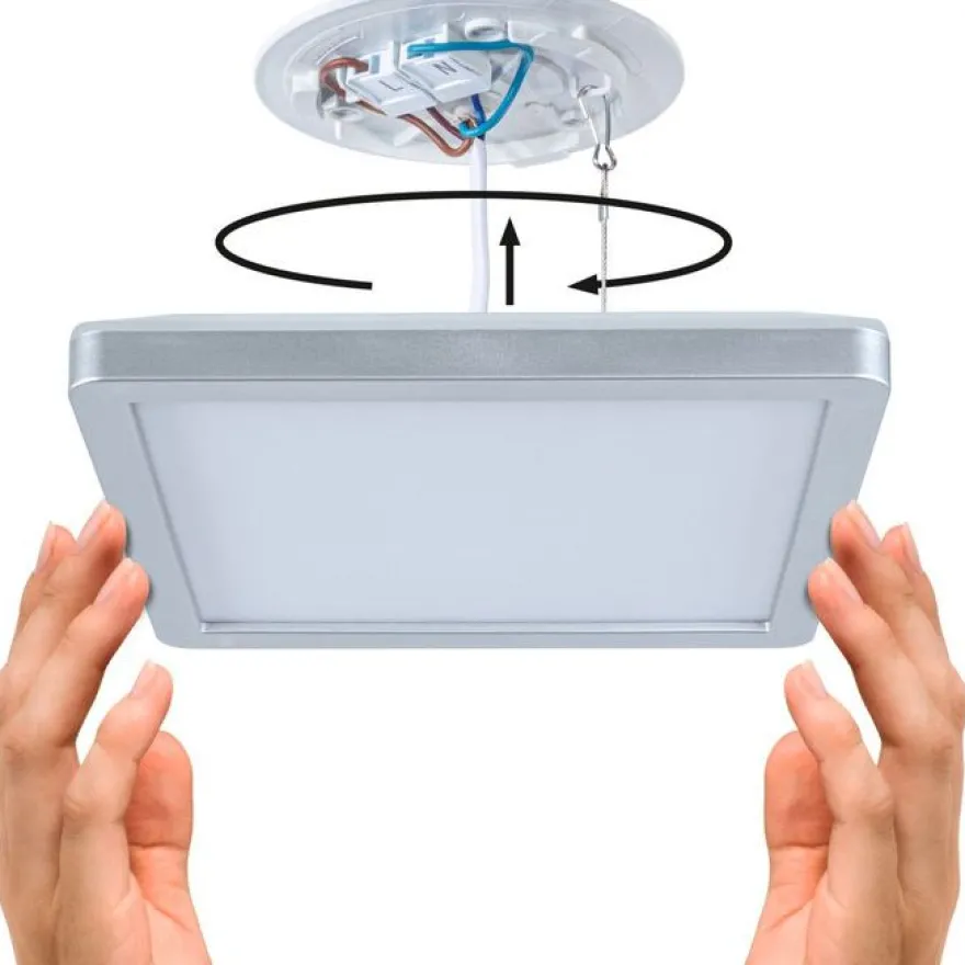 LED-paneeli Paulmann Atria Shine, kulmikas, IP44, 3000-6500K, eri kokoja