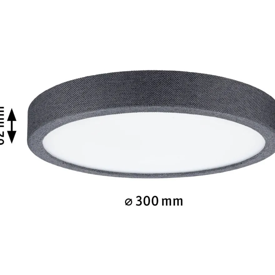 LED-paneeli Paulmann Cosara, IP44, Ø30cm, 15W, 3000K, eri värejä