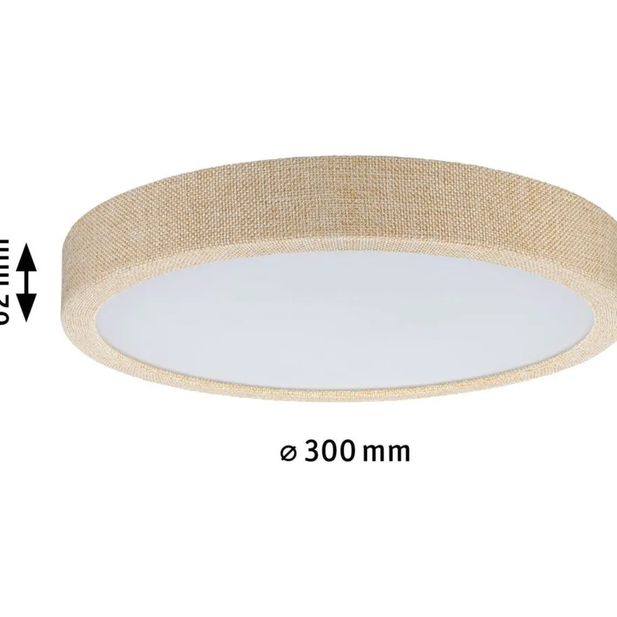 LED-paneeli Paulmann Cosara, IP44, Ø30cm, 15W, 3000K, eri värejä