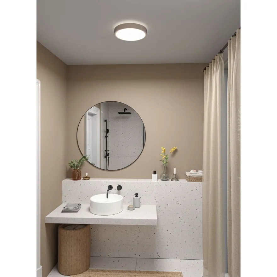 LED-paneeli Paulmann Cosara, IP44, Ø30cm, 15W, 3000K, eri värejä