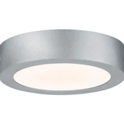LED-paneeli Paulmann Lunar, Ø17cm, 11W, 3000K, mattakromi